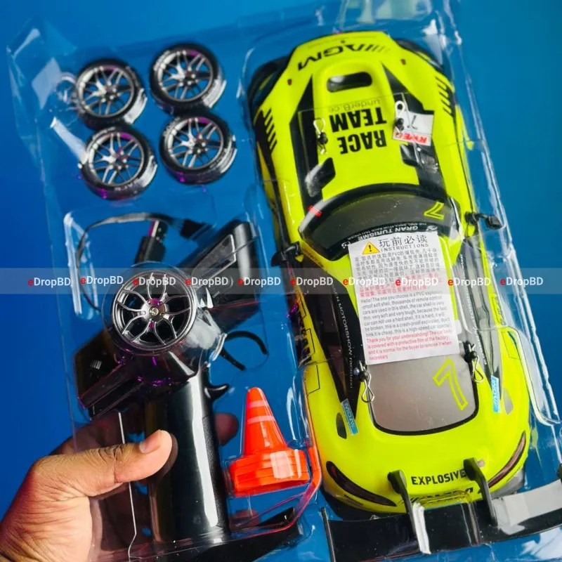 Remote Control RC Drift Sports Car – Color Random (As Per the Stock Availability)