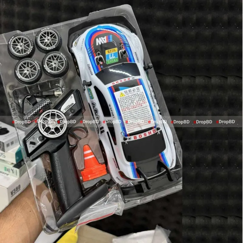 Remote Control RC Drift Sports Car – Color Random (As Per the Stock Availability)