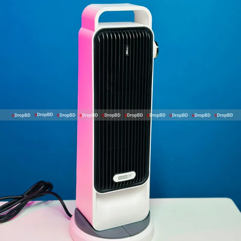 GearUP XH-2001 2000W Room Heater With Auto Rotating Function - Best Price in Bangladesh