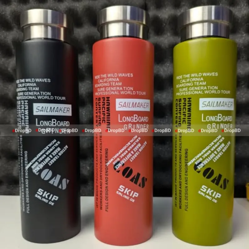Sports Thermos Bottle Vacuum Flask Water Bottle 500ml & 800ml Capacity