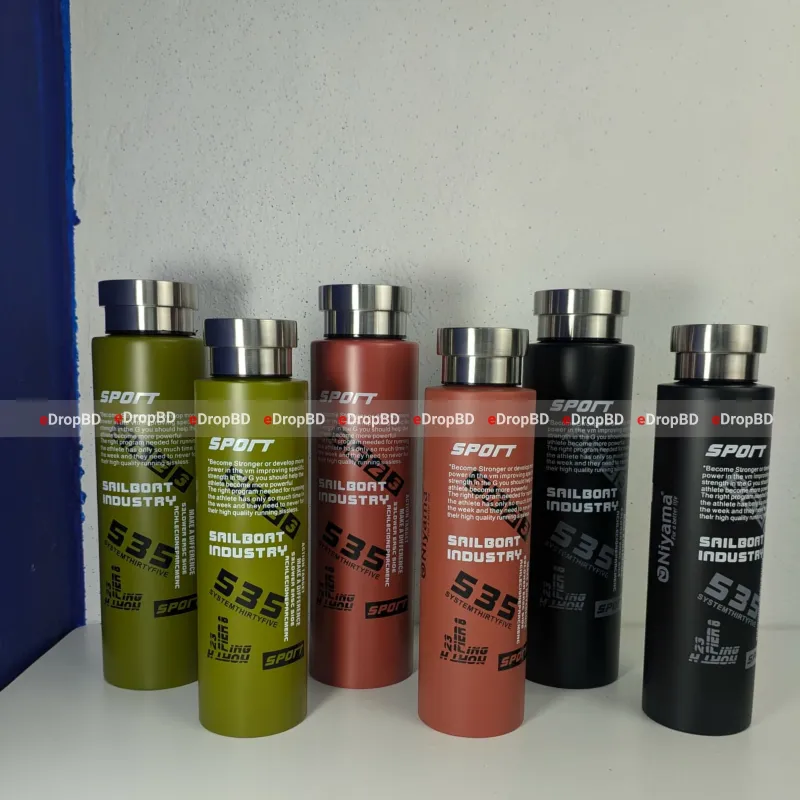 Sports Thermos Bottle Vacuum Flask Water Bottle 500ml & 800ml Capacity
