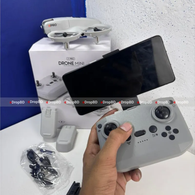 i1 Pro Neo Drone with 4K Dual Camera Optical Flow Positioning Obstacle Avoidance RC Drone Quadcopter Drone Camera - Best price in BD